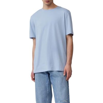 2143874 QS T-shirt męski , błękitny, XXL 2143874 QS T-shirt męski , błękitny, XXL