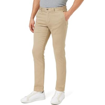MW0MW33910 Tommy Hilfiger Męskie chinosy chinosy Bleecker Structure GMD Stretch, Beżowy (Batique Khaki), 30W / 32L MW0MW33910 Tommy Hilfiger Męskie chinosy chinosy Bleecker Structure GMD Stretch, Beżowy (Batique Khaki), 30W / 32L