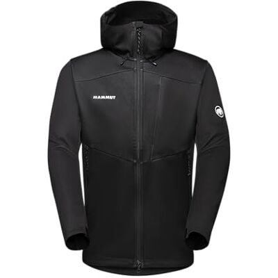 1011-01800 Mammut Ultimate VII SO Kurtka z kapturem Mężczyźni czarny 3XL 1011-01800 Mammut Ultimate VII SO Kurtka z kapturem Mężczyźni czarny 3XL