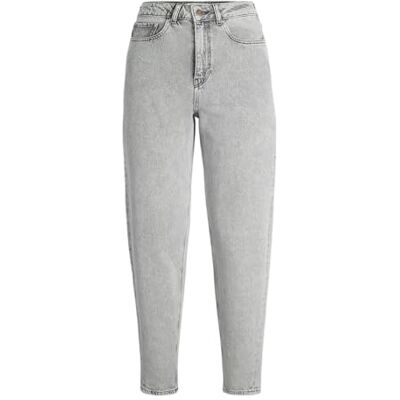 12236344 JACK&JONES Damskie dżinsy JXLISBON MOM HW R4040 DNM, Light Grey Denim, 27 W / 32 L, Light Grey Denim, 27W / 32L 12236344 JACK&JONES Damskie dżinsy JXLISBON MOM HW R4040 DNM, Light Grey Denim, 27 W / 32 L, Light Grey Denim, 27W / 32L
