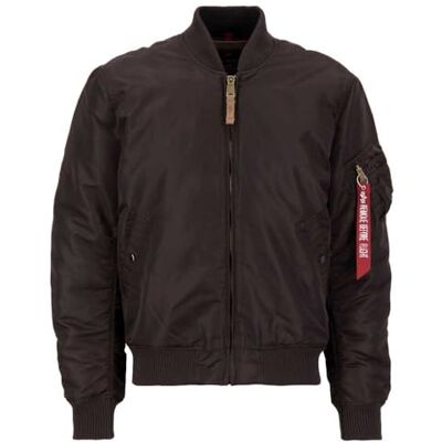 191118-696 Alpha Industries MA-1 VF 59 Bomber Jacket dla mężczyzn Hunter Brown 191118-696 Alpha Industries MA-1 VF 59 Bomber Jacket dla mężczyzn Hunter Brown