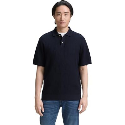 1047996 TOM TAILOR Sweter męski, 10668 Sky Captain Blue, XS 1047996 TOM TAILOR Sweter męski, 10668 Sky Captain Blue, XS