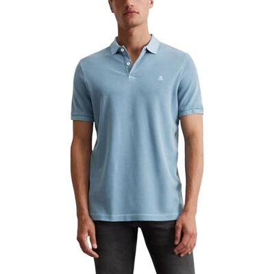 B21249653190 Marc O'Polo Męska koszulka polo z krótkim rękawem z zawartością stretchu Shaped Fit, 837, XXL B21249653190 Marc O'Polo Męska koszulka polo z krótkim rękawem z zawartością stretchu Shaped Fit, 837, XXL