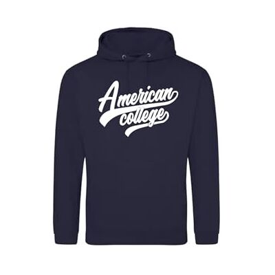 ACSCW1 NAVY XL AMERICAN COLLEGE USA Bluza sweter z nadrukiem ciepłe ubrania mieszane mężczyźni i kobiety na co dzień model , Niebieski, XL ACSCW1 NAVY XL AMERICAN COLLEGE USA Bluza sweter z nadrukiem ciepłe ubrania mieszane mężczyźni i kobiety na co dzień model , Niebieski, XL