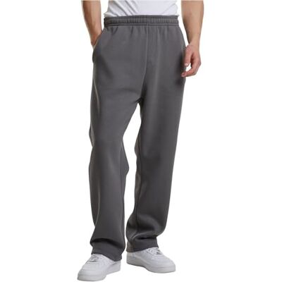 Urban Classics L Szare Fluffy Dresy - Trackpants Urban Classics L Szare Fluffy Dresy - Trackpants