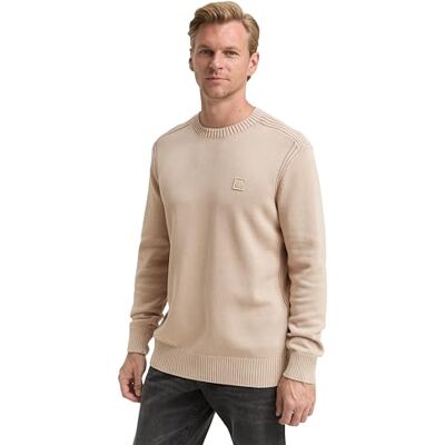 1048024 TOM TAILOR Sweter męski, 16764 Light Cashmere, XS 1048024 TOM TAILOR Sweter męski, 16764 Light Cashmere, XS