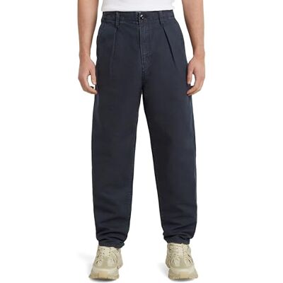 D24543 8719965012981 Pleated Chino Relaxed, Niebieski (Salute Gd -d752-d418), 30W / 34L D24543 8719965012981 Pleated Chino Relaxed, Niebieski (Salute Gd -d752-d418), 30W / 34L