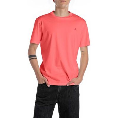 M3097 .000.2660 Replay T-shirt męski, 556 Poppy Red, XS M3097 .000.2660 Replay T-shirt męski, 556 Poppy Red, XS
