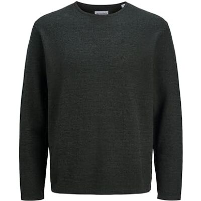 12268279-4772512 JACK & JONES Jjegeorge Knit Crew Neck Noos, rodzynka, S 12268279-4772512 JACK & JONES Jjegeorge Knit Crew Neck Noos, rodzynka, S