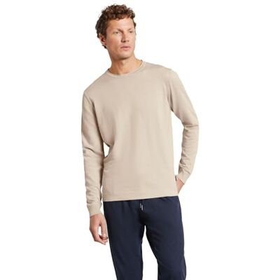 7400-55521A bugatti Męski sweter okrągły dekolt, beżowy-40, 4XL 7400-55521A bugatti Męski sweter okrągły dekolt, beżowy-40, 4XL