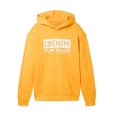 1041482 TOM TAILOR Denim Bluza męska, 22502 pomarańczowy żółty, M 1041482 TOM TAILOR Denim Bluza męska, 22502 pomarańczowy żółty, M