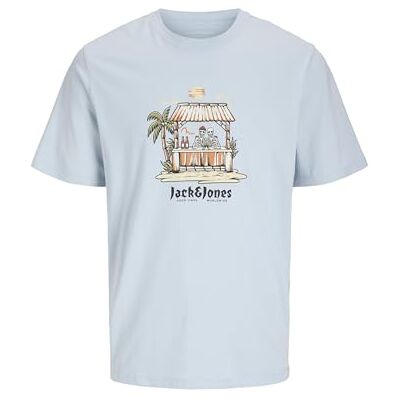 12276247-4743791 JACK & JONES Koszulka męska Jorskull Coast Tee SS Crew Neck, Skyway, S 12276247-4743791 JACK & JONES Koszulka męska Jorskull Coast Tee SS Crew Neck, Skyway, S