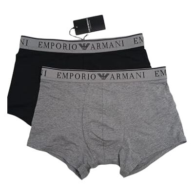EM000252 EMPORIO ARMANI Męskie spodnie Endurance 2-pak, czarne, S, Czarny, S EM000252 EMPORIO ARMANI Męskie spodnie Endurance 2-pak, czarne, S, Czarny, S