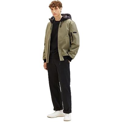 1037492 TOM TAILOR Denim Kurtka męska, 10415 Dusty Olive Green, S 1037492 TOM TAILOR Denim Kurtka męska, 10415 Dusty Olive Green, S