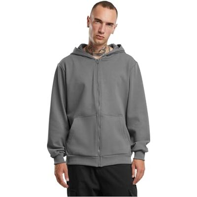 TB6699-15265-0054 Urban Classics M?ska bluza z kapturem Cozy Zip Hoody, zamek b?yskawiczny, lu?ny krój, dost?pne rozmiary XS-5XL, Cloudgrey, XL TB6699-15265-0054 Urban Classics M?ska bluza z kapturem Cozy Zip Hoody, zamek b?yskawiczny, lu?ny krój, dost?pne rozmiary XS-5XL, Cloudgrey, XL