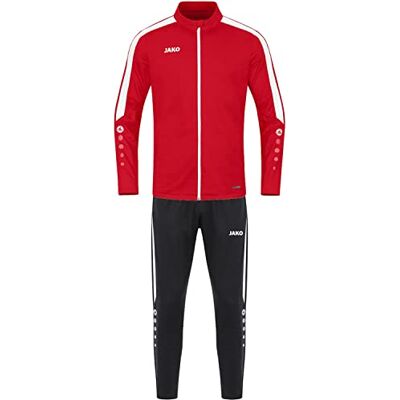 M9123 JAKO Męski dres treningowy poliester Power, czerwony, XXL M9123 JAKO Męski dres treningowy poliester Power, czerwony, XXL