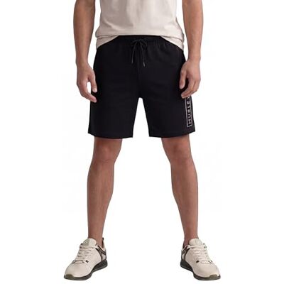 HSP24VMB-0858520 Hurley Men's Boxed Logo Fleece Shorts – Soft Cotton Blend Casual Sweat Shorts for Everyday Wear HSP24VMB-0858520 Hurley Men's Boxed Logo Fleece Shorts – Soft Cotton Blend Casual Sweat Shorts for Everyday Wear
