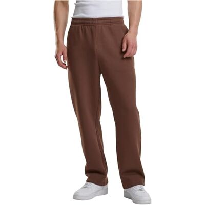 TB7285 Urban Classics Męskie spodnie sportowe Fluffy Trackpants, luźne spodnie treningowe dla mężczyzn, luźny krój, rozmiary S-5XL, czekoladowy brąz, XL TB7285 Urban Classics Męskie spodnie sportowe Fluffy Trackpants, luźne spodnie treningowe dla mężczyzn, luźny krój, rozmiary S-5XL, czekoladowy brąz, XL