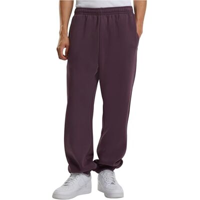 BY286 Build Your Brand Męskie spodnie sportowe Fluffy Sweatpants, luźne spodnie do biegania o luźnym kroju, rozmiary S-5XL, Plumpurple, XL BY286 Build Your Brand Męskie spodnie sportowe Fluffy Sweatpants, luźne spodnie do biegania o luźnym kroju, rozmiary S-5XL, Plumpurple, XL