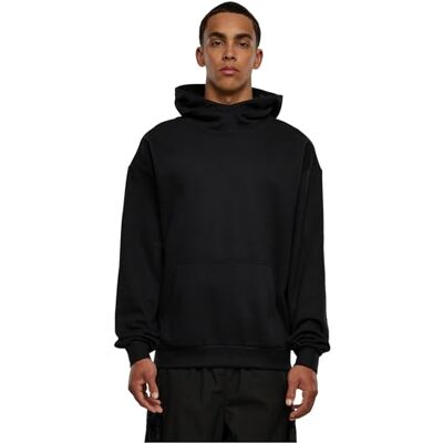 Urban Classics Oversized Hoodie z wysokim kołnierzem czarny S - Bluza Urban Classics Oversized Hoodie z wysokim kołnierzem czarny S - Bluza