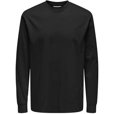 22029674-4510832 ONLY & SONS Onsfred Life Ls Tee Noos Tee Noos, czarny, XS 22029674-4510832 ONLY & SONS Onsfred Life Ls Tee Noos Tee Noos, czarny, XS