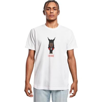 MT3258-00220-0037 Mister Tee Męska koszulka I Am Music Tee, biały, 3XL MT3258-00220-0037 Mister Tee Męska koszulka I Am Music Tee, biały, 3XL