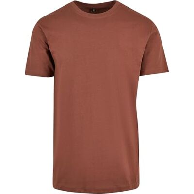 BY004 Build Your Brand Men -T-Shirt Round Neck Bark 4Xl BY004 Build Your Brand Men -T-Shirt Round Neck Bark 4Xl