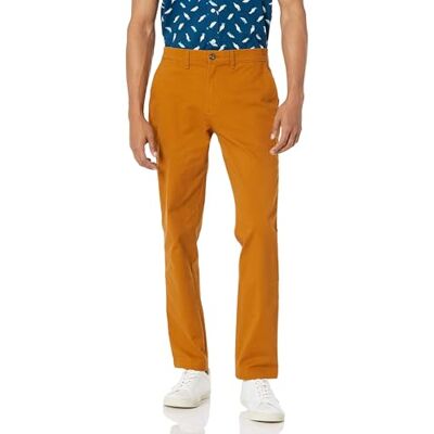 MAE60012FL18-BrwTG-29W x 34L Amazon Essentials Męskie spodnie slim fit casual stretch chino, gałka muszkatołowa, 29 szer. x 34 dł MAE60012FL18-BrwTG-29W x 34L Amazon Essentials Męskie spodnie slim fit casual stretch chino, gałka muszkatołowa, 29 szer. x 34 dł