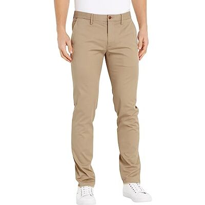 MW0MW28883 Tommy Hilfiger Mężczyźni Core Bleecker 1985 Pima Cotton Spodnie, Khaki, 34W/32L MW0MW28883 Tommy Hilfiger Mężczyźni Core Bleecker 1985 Pima Cotton Spodnie, Khaki, 34W/32L
