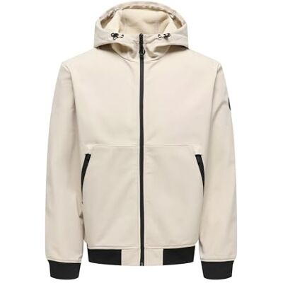 22029276 ONLY & SONS Męska kurtka Blouson Onsboie, Silver Lining, XL 22029276 ONLY & SONS Męska kurtka Blouson Onsboie, Silver Lining, XL