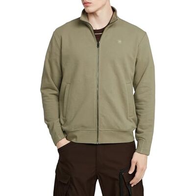 D25122 G-STAR Nifous Zip Thru Sweter męski, Zielona, XS D25122 G-STAR Nifous Zip Thru Sweter męski, Zielona, XS