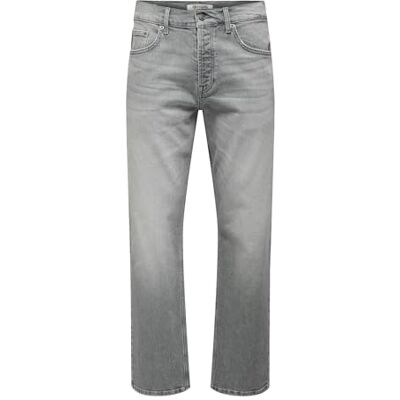 22033823-4755679 ONLY & SONS Onsedge Performance Mg 3823 Dot DNM, Medium Grey Denim, 33W / 34L 22033823-4755679 ONLY & SONS Onsedge Performance Mg 3823 Dot DNM, Medium Grey Denim, 33W / 34L