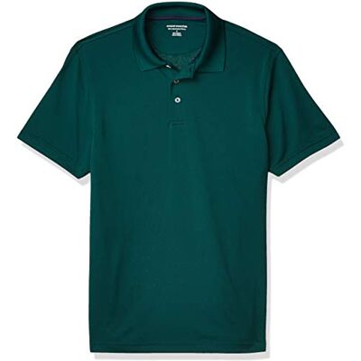 MAE40008SP18_SUS Amazon Essentials Men's Szybkoschnąca koszulka polo do golfa slim fit, Leśna zieleń, XXL MAE40008SP18_SUS Amazon Essentials Men's Szybkoschnąca koszulka polo do golfa slim fit, Leśna zieleń, XXL