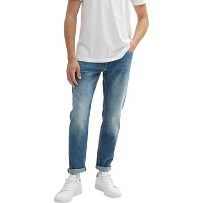 1043435 TOM TAILOR Denim Męskie dżinsy zwężane slim fit, 10127 – Tinted Blue Denim, 30W / 34L 1043435 TOM TAILOR Denim Męskie dżinsy zwężane slim fit, 10127 – Tinted Blue Denim, 30W / 34L