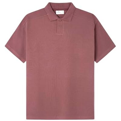 4409006 SPRINGFIELD Męska koszulka polo, Wino standardowe, XS 4409006 SPRINGFIELD Męska koszulka polo, Wino standardowe, XS