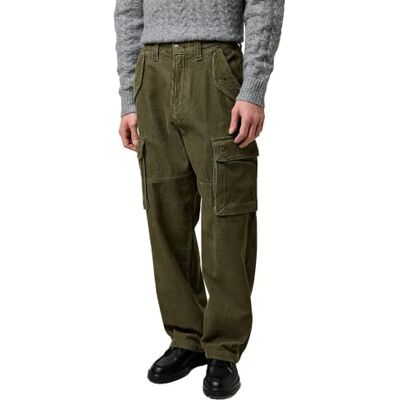W12A Wrangler Męskie spodnie cargo Cj Loose, zielony (Ivy Green), 34W / 32L W12A Wrangler Męskie spodnie cargo Cj Loose, zielony (Ivy Green), 34W / 32L