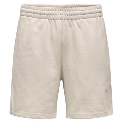 22032342 ONSDAVID szorty dresowe, Silver Lining, XL 22032342 ONSDAVID szorty dresowe, Silver Lining, XL