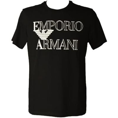 EM000574 EMPORIO ARMANI Koszulka męska Crew Neck, czarna, XL EM000574 EMPORIO ARMANI Koszulka męska Crew Neck, czarna, XL