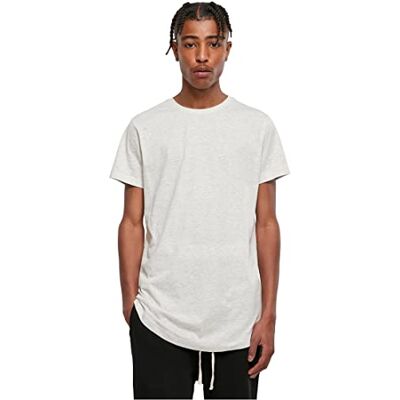 TB638 Urban Classics Men -Shaped Long Tee Lightgrey Xs TB638 Urban Classics Men -Shaped Long Tee Lightgrey Xs