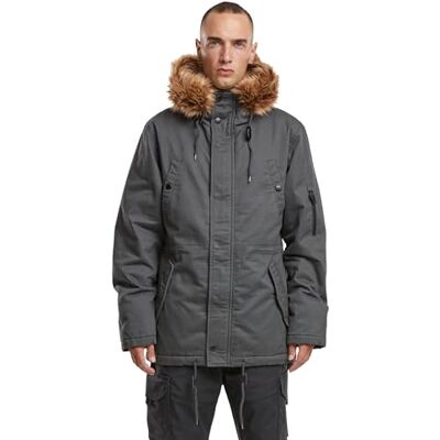 9746 Brandit Fishtail Parka, kolor: antracytowy, rozmiar: 4XL, antracytowy, 4XL 9746 Brandit Fishtail Parka, kolor: antracytowy, rozmiar: 4XL, antracytowy, 4XL