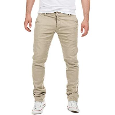 11000025 Yazubi Męskie spodnie chinosy, model Dustin, chinosy by Yzb Jeans, beżowy (Plaza Taupe 161105), 38W / 30L 11000025 Yazubi Męskie spodnie chinosy, model Dustin, chinosy by Yzb Jeans, beżowy (Plaza Taupe 161105), 38W / 30L