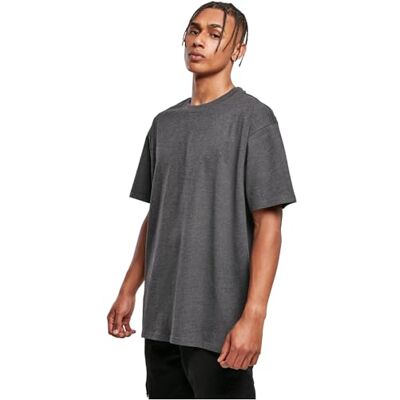 BY102 Build Your Brand Męski t-shirt Heavy Oversize, antracyt, L BY102 Build Your Brand Męski t-shirt Heavy Oversize, antracyt, L