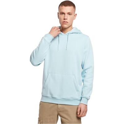 BY011-00830-0054 Build Your Brand Męska bluza z kapturem Heavy Hoody dla mężczyzn, jednokolorowa z kieszenią typu kangur i ściągaczami, rozmiar od XS do 5XL, dostępna w wielu kolorach, niebieski (Ocean Blue), XL BY011-00830-0054 Build Your Brand Męska bluza z kapturem Heavy Hoody dla mężczyzn, jednokolorowa z kieszenią typu kangur i ściągaczami, rozmiar od XS do 5XL, dostępna w wielu kolorach, niebieski (Ocean Blue), XL