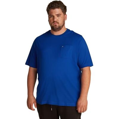 MW0MW39104 Tommy Hilfiger Koszulka męska S/S, Klin niebieski, 3XL MW0MW39104 Tommy Hilfiger Koszulka męska S/S, Klin niebieski, 3XL