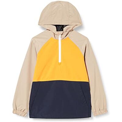12230070 JACK & JONES JUNIOR Jorluke Anorak Jnr kurtka męska, Ciemny Cheddar/Szczegóły: granatowy blezer/słodycze, 176 12230070 JACK & JONES JUNIOR Jorluke Anorak Jnr kurtka męska, Ciemny Cheddar/Szczegóły: granatowy blezer/słodycze, 176