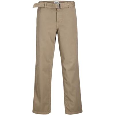 12278360-4769953 Jack & Jones Jpstkarl Jjridge Belt Chino Styd Aw24 Ln, Crockery., 33W / 32L 12278360-4769953 Jack & Jones Jpstkarl Jjridge Belt Chino Styd Aw24 Ln, Crockery., 33W / 32L