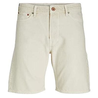 12229575 JACK & JONES Męskie szorty JJICHRIS JJORYGINALNE CJ 392, szorty dżinsowe, ecru, XL, écru, XL 12229575 JACK & JONES Męskie szorty JJICHRIS JJORYGINALNE CJ 392, szorty dżinsowe, ecru, XL, écru, XL