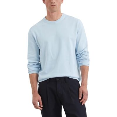 522512360248 Marc OPolo męski sweter z bawełny organicznej z okrągłym dekoltem, 800., XS 522512360248 Marc OPolo męski sweter z bawełny organicznej z okrągłym dekoltem, 800., XS