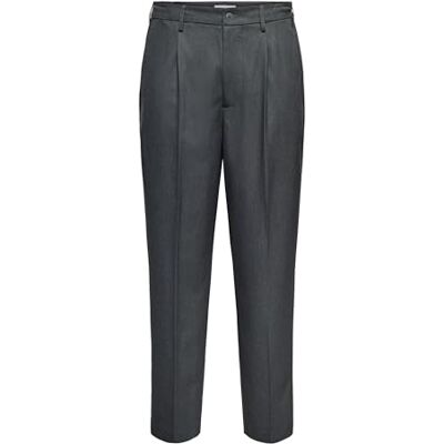 22034280-4786513 Onsmiro Tailored Loose 0346 spodnie Frml, ciemnoszary melanż, XL 22034280-4786513 Onsmiro Tailored Loose 0346 spodnie Frml, ciemnoszary melanż, XL