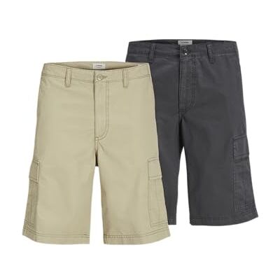 12278332-4767565 Jrebcarlos Rebel Cargo Short 2 Pk Mp, asfaltowy, S 12278332-4767565 Jrebcarlos Rebel Cargo Short 2 Pk Mp, asfaltowy, S